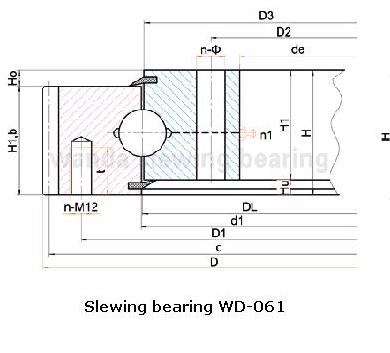 061 가벼운 무게 슬리핑 베어링