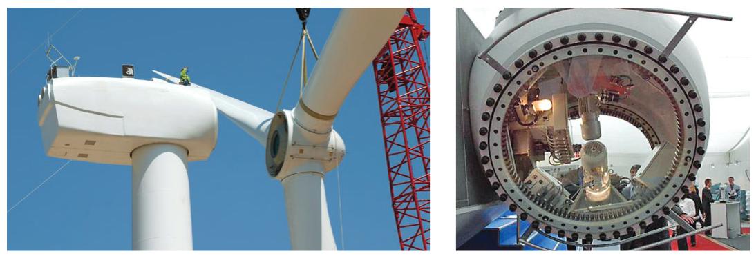 와인딩 파워의 슬링 베어링 적용