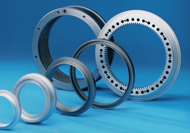 단일 행 볼 턴테이블 슬리핑 링 베어링