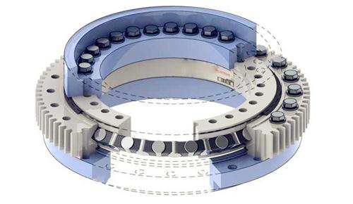 Slewing ring bearing 설치