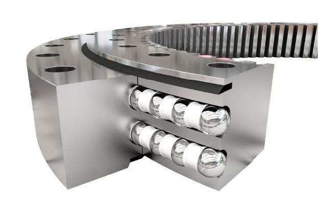 이중 행 볼 베어링 베어링